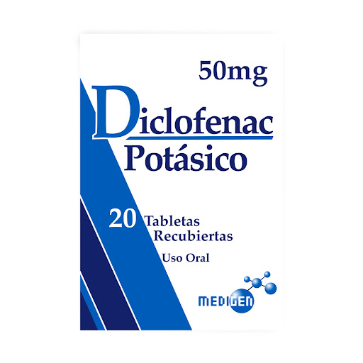 DICLOFENAC POTASICO 50MG TAB X 30 (MEDIGEN)